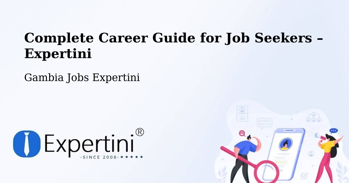 Career Guide for Job Seekers – Saba - Saba, Gambia Jobs Expertini