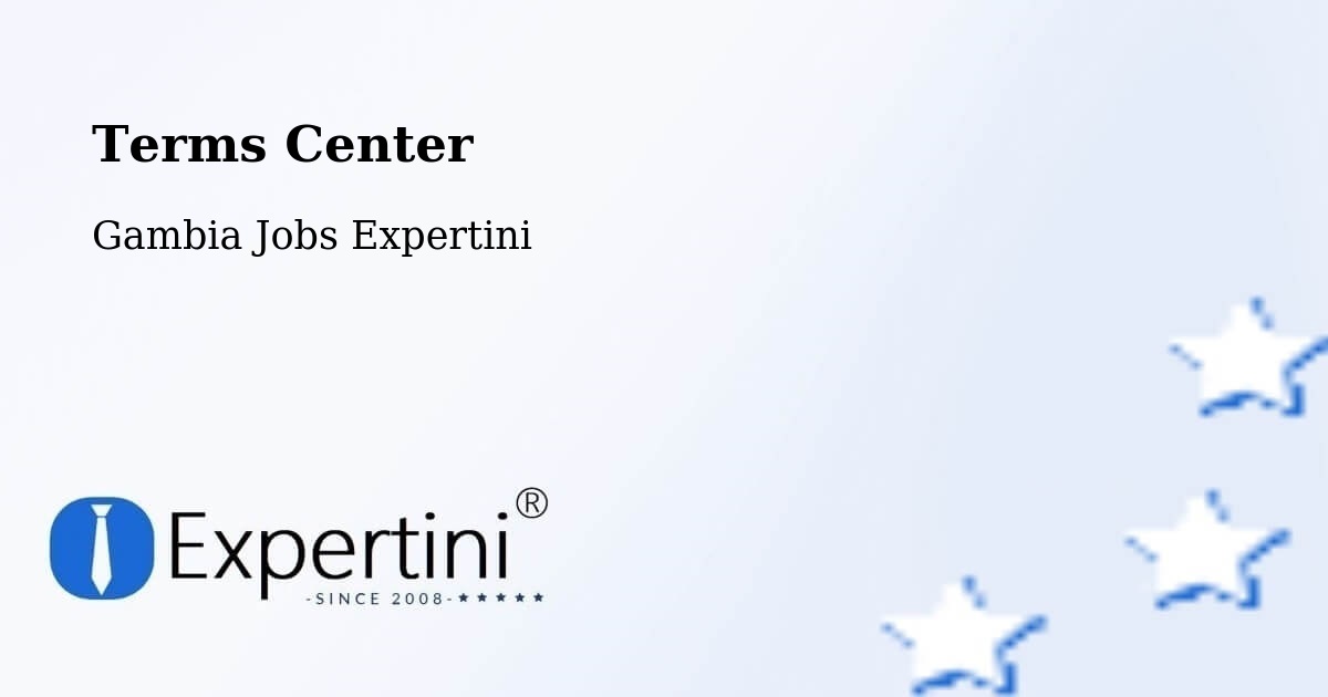 Terms of Service – Saba - Gambia Jobs Expertini